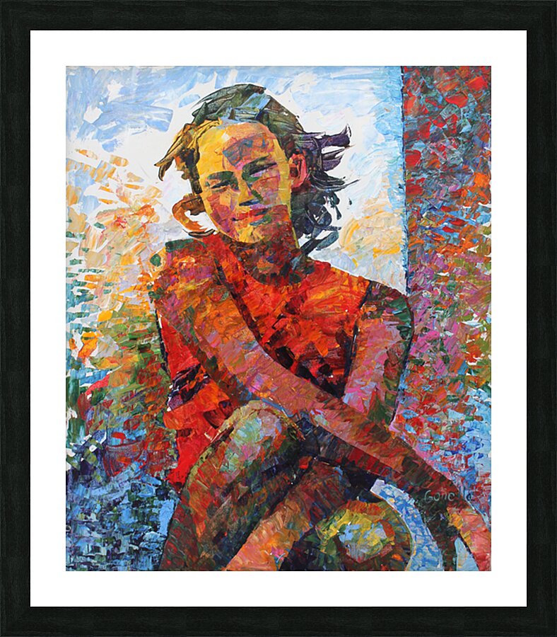 Lucie Gonella - L’arc en ciel - 24x20 Picture Frame print