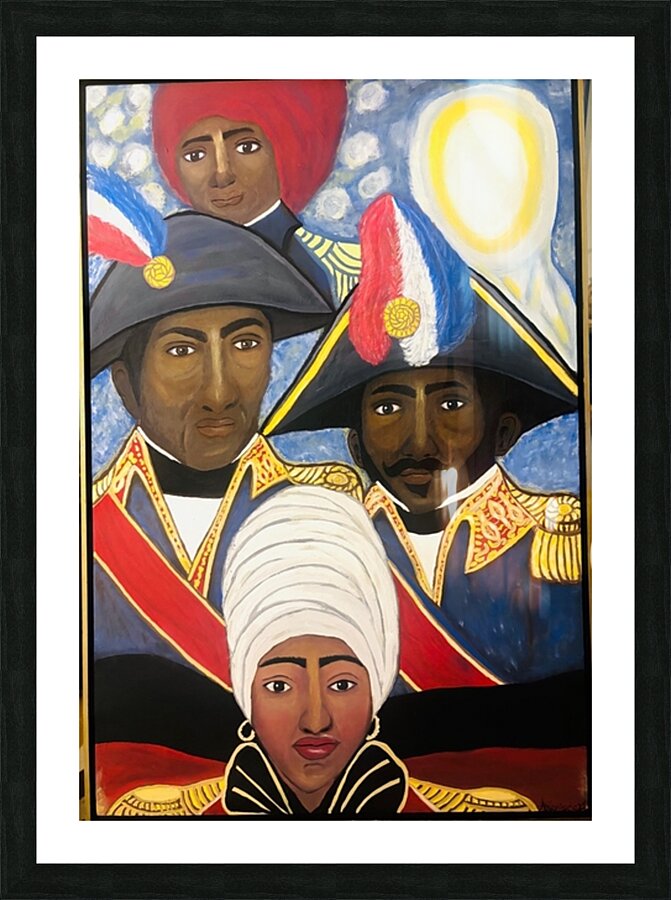 Stael Antonisca Leon   Nou La Toujou : ACRYLIC : Picture Frame Printing