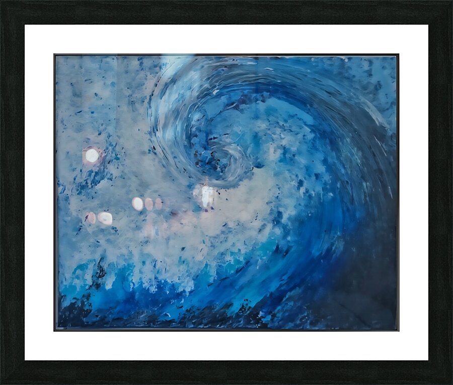 Seph Brock - Thalassophile  Mix Media : 20 x 16 Picture Frame Printing