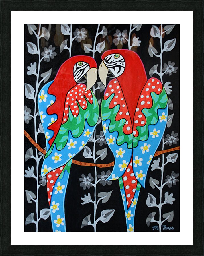 Michele Taras  - The McCaws  Acrylic  18x24 Picture Frame Printing