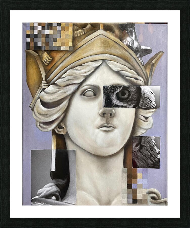 Veronika Otcuoglu  - Equity  Mix Media  16x20 Picture Frame print