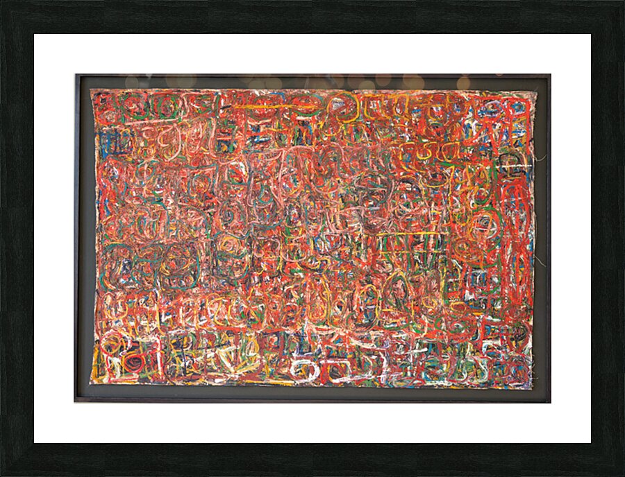 Shane Jackson - Fire and Brimstone  Oil Painting  65 x 45 Picture Frame Printing