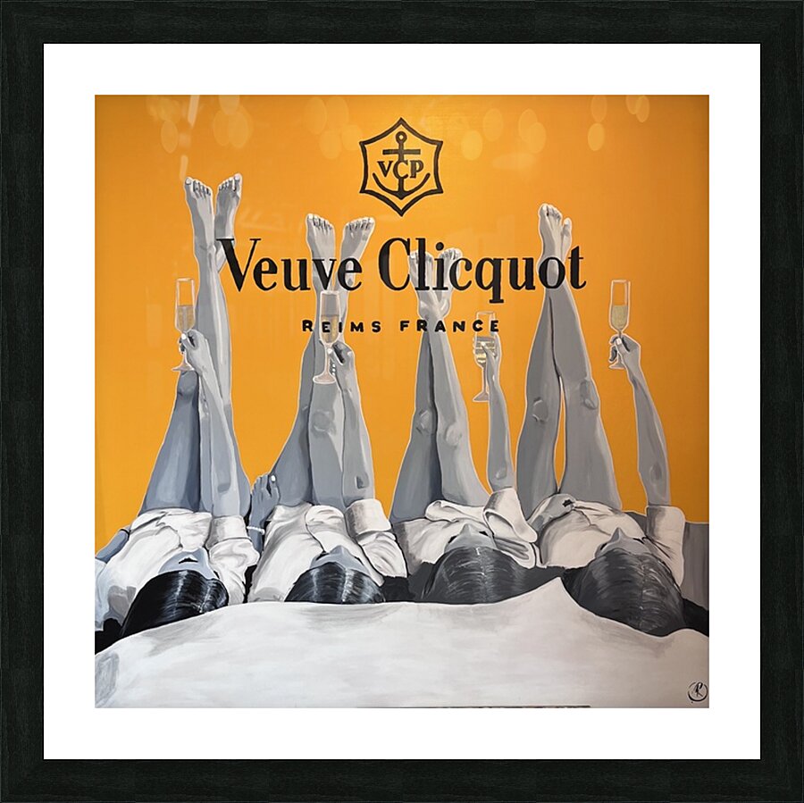 Mel Roy -  Luxery 2  Acrylic  60 x 60 Picture Frame Printing