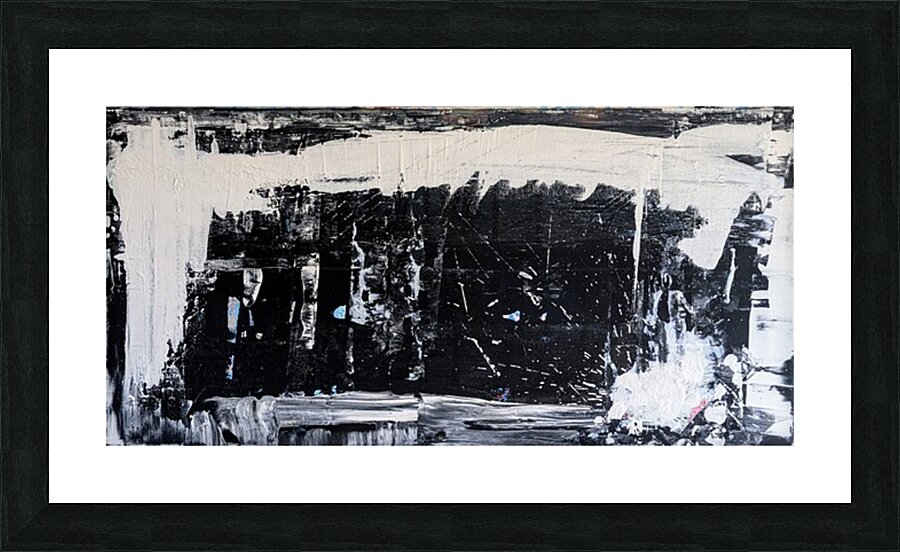 Mazen  Hamati   - A Queer Is Born - Acrylic - 24x12 Picture Frame Printing