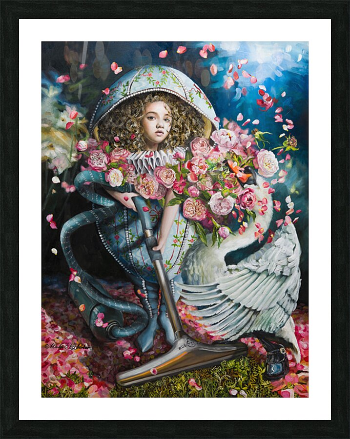 Margo Selski LittleMissSisyphus EmotionalSupp Picture Frame Printing