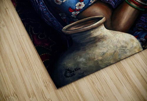 Flora White - Mata Mother  ACRYLIC  18X24 Global Art League puzzle