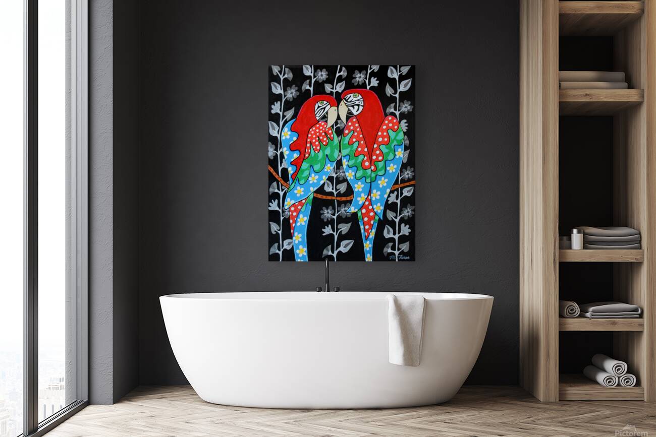 Michele Taras  - The McCaws  Acrylic  18x24 Reproduction