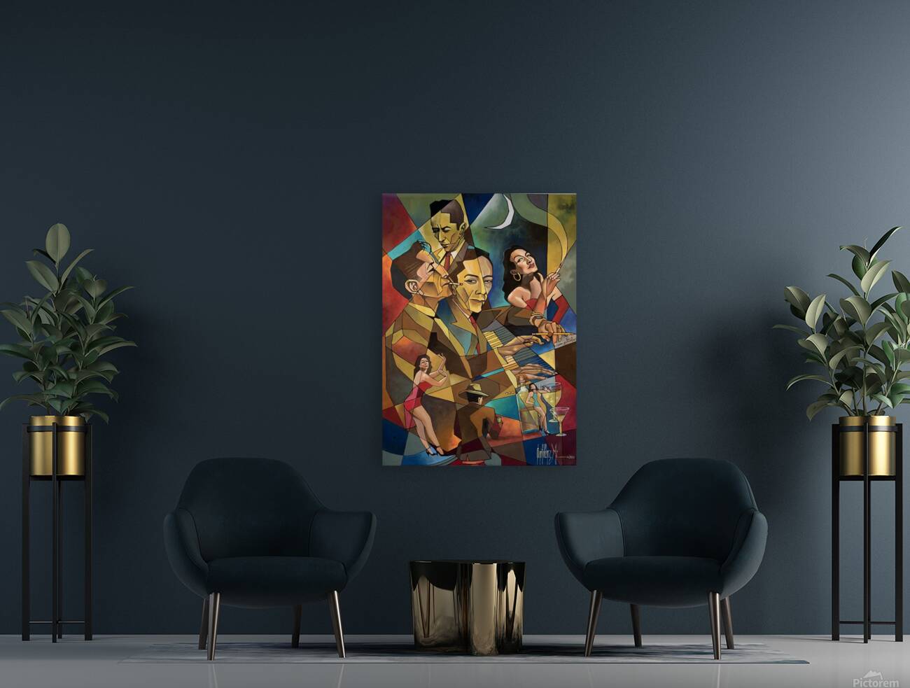 Quintin Perez Martinez - Only once - Acrylic - 18x24 Reproduction