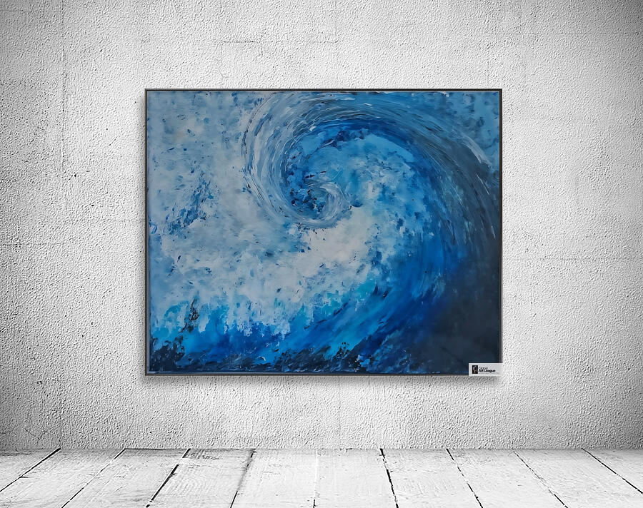 Seph Brock - Thalassophile  Mix Media : 20 x 16 Wall Preview