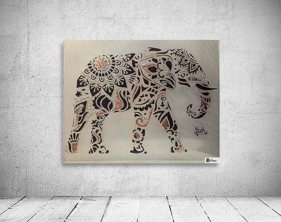Manon Lebel   Elephantas Maximus : Mix Medium : 2 Wall Preview