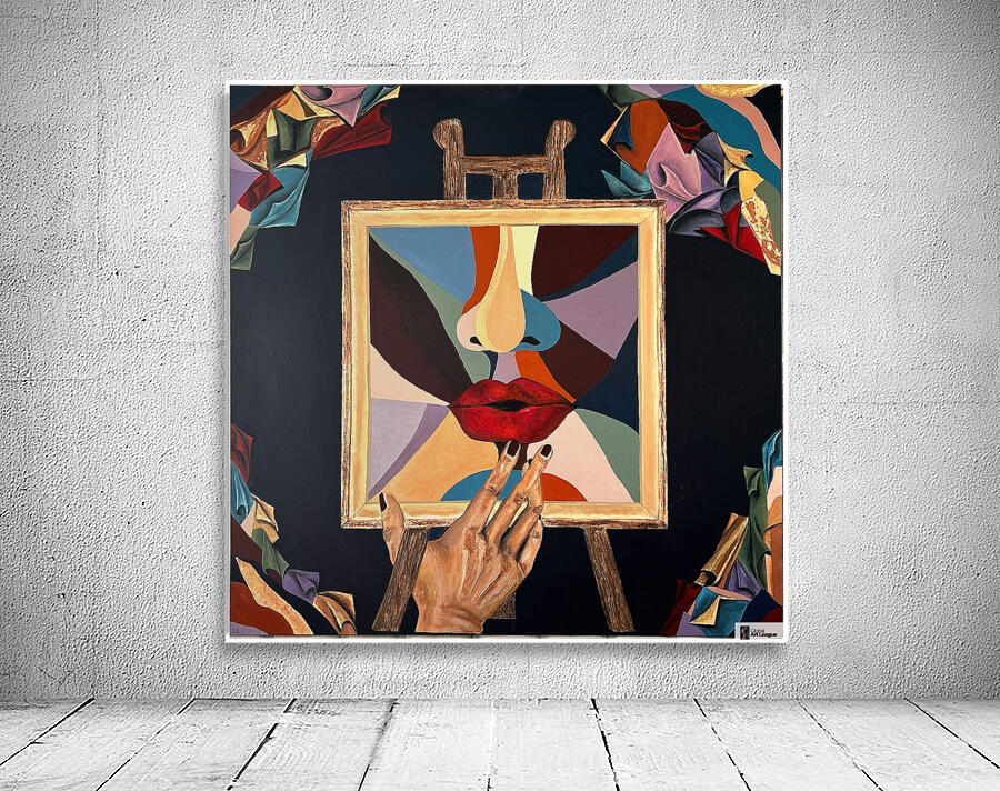 Yuliana Lytvar  - Revelation-Virtual  Mix Medium   47 x 47 Wall Preview