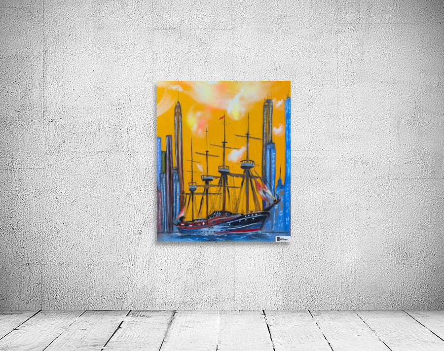 Shirley  Wagner -  Perdu Dubai  Oil Paiting  24 x 36 Wall Preview