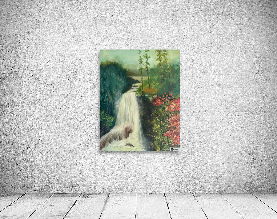 Asma Soussi  -  Lelan invincible  Oil Painting  11 x 14 Wall Preview