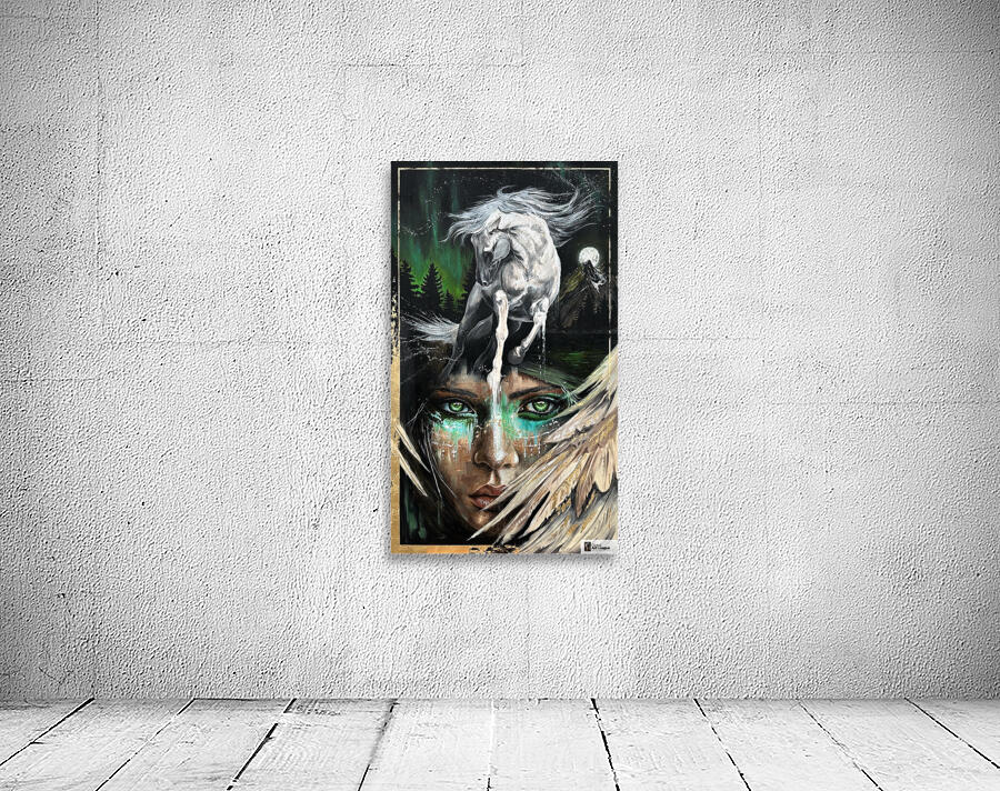 Mathieu Ruel  -  Courage  Acrylic  48 x 70.jp Wall Preview