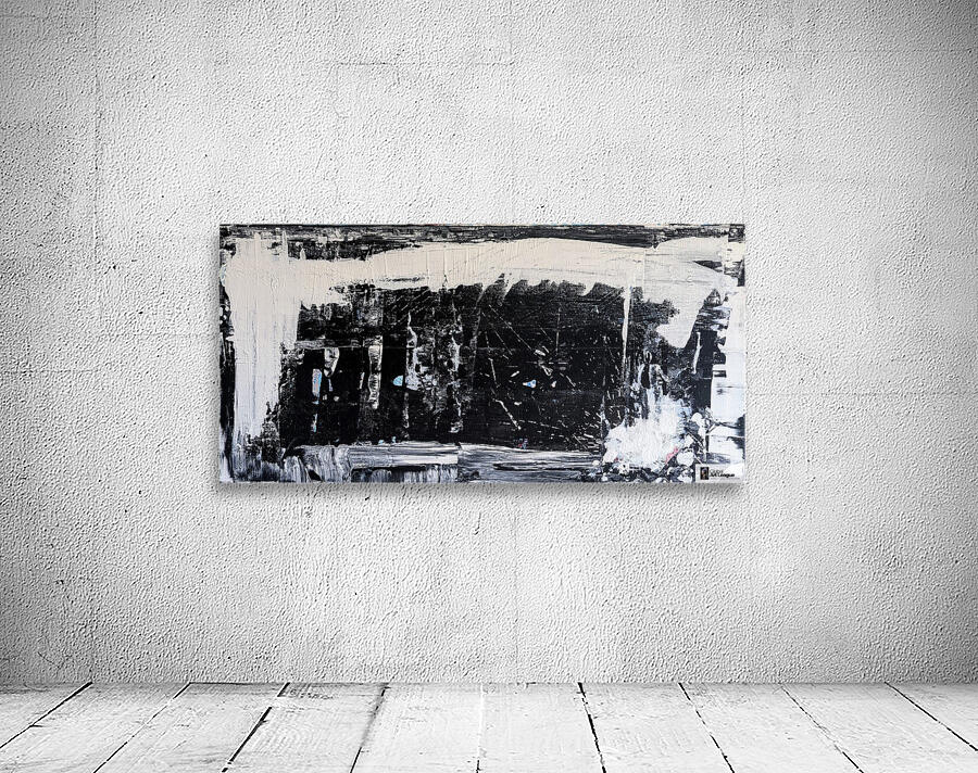 Mazen  Hamati   - A Queer Is Born - Acrylic - 24x12 Wall Preview