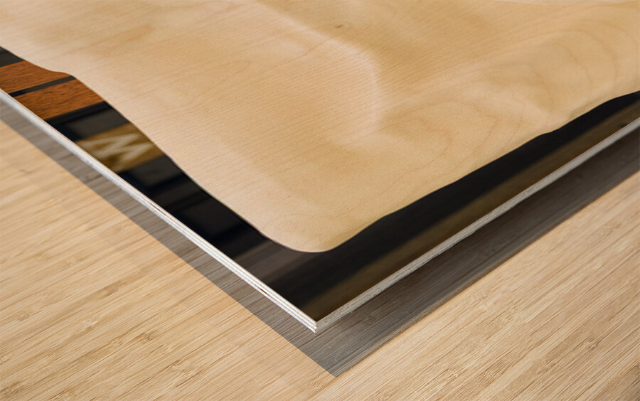 Angelika Bowen   - Dune - Mix Medium - 20x20 Wood print