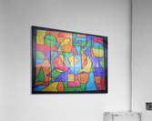 Squares and Circles Acrylic Print