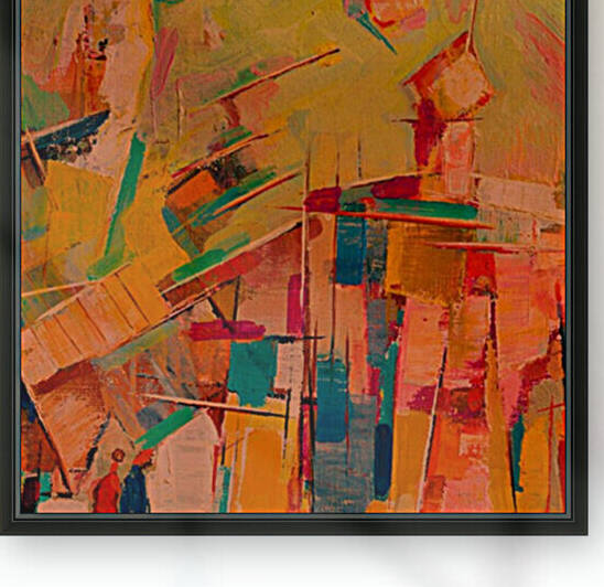 Colorful Squares by Abraham Mashinsky