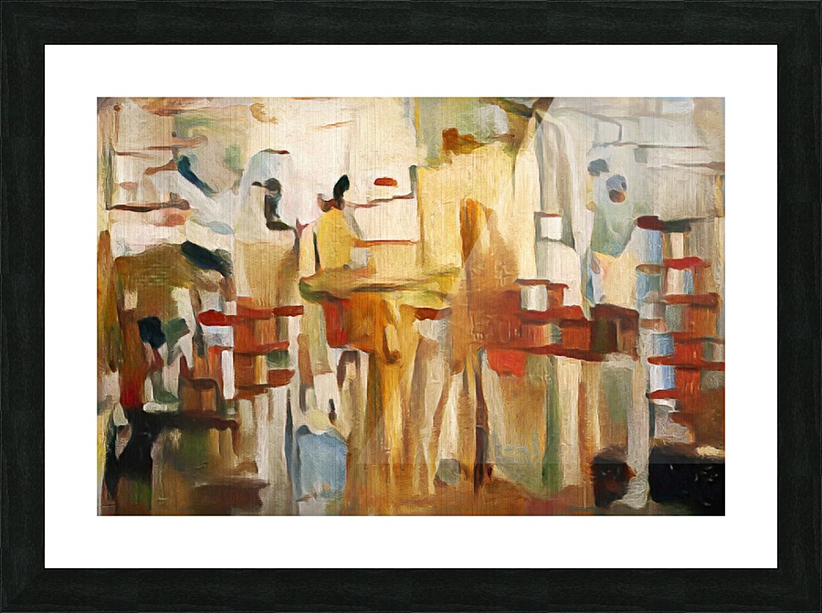 Rusty Shadows Picture Frame Printing