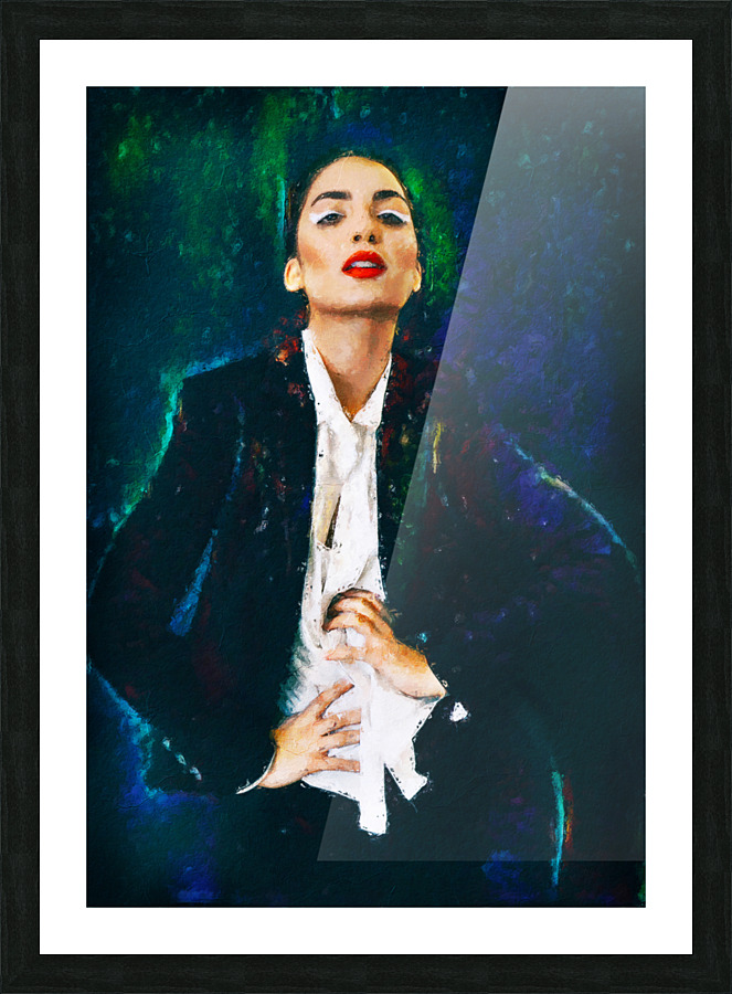 Strike A Pose Picture Frame print