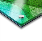 texture green leaf abstraction 3d Acrylic print