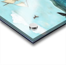 ship whale ocean sea nature Acrylic print