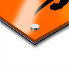 surfer sunset silhouette girl Acrylic print