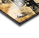 taxi cab vintage retro car london Acrylic print