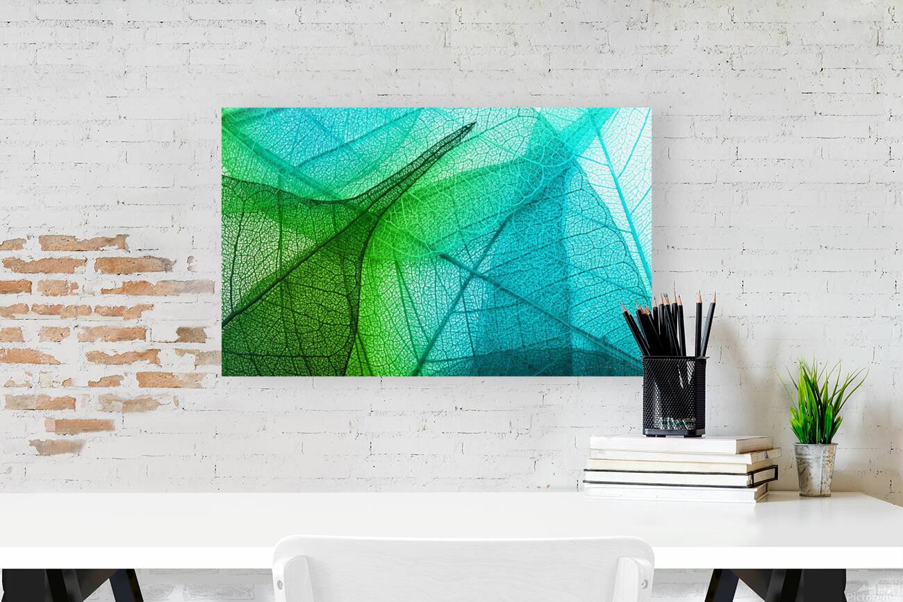 texture green leaf abstraction 3d Reproduction