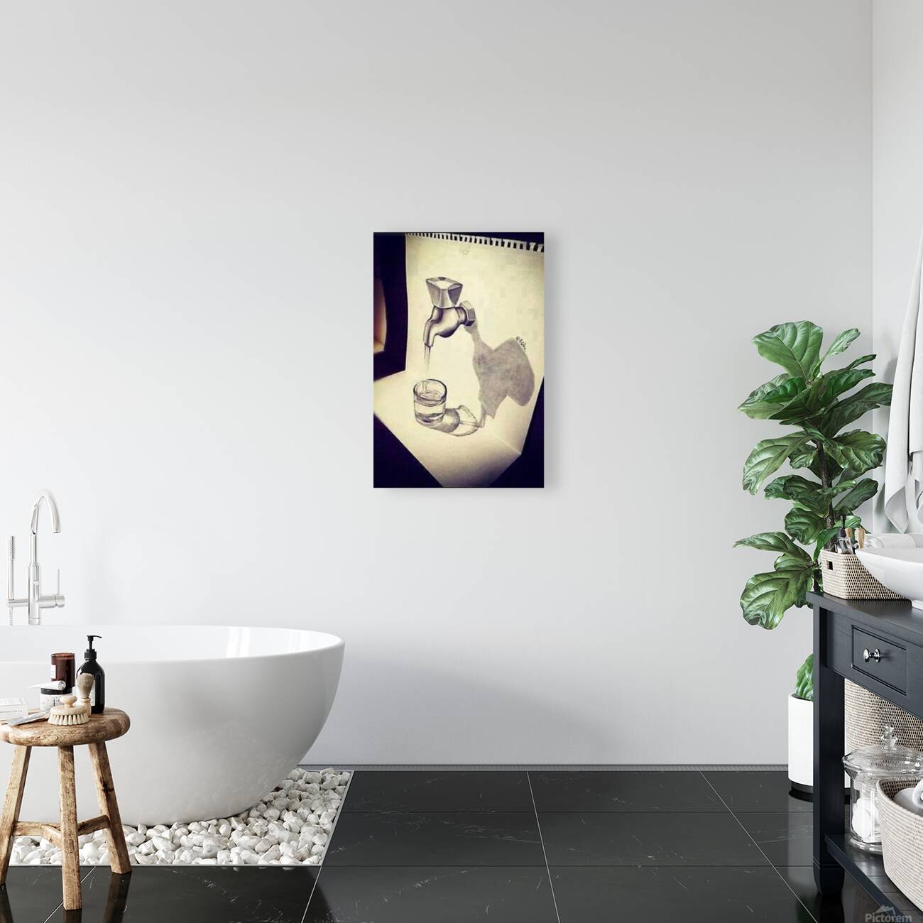 3d drawing art Reproduction