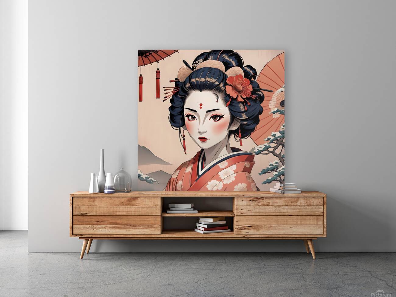 kimono geisha japan woman japanese Reproduction