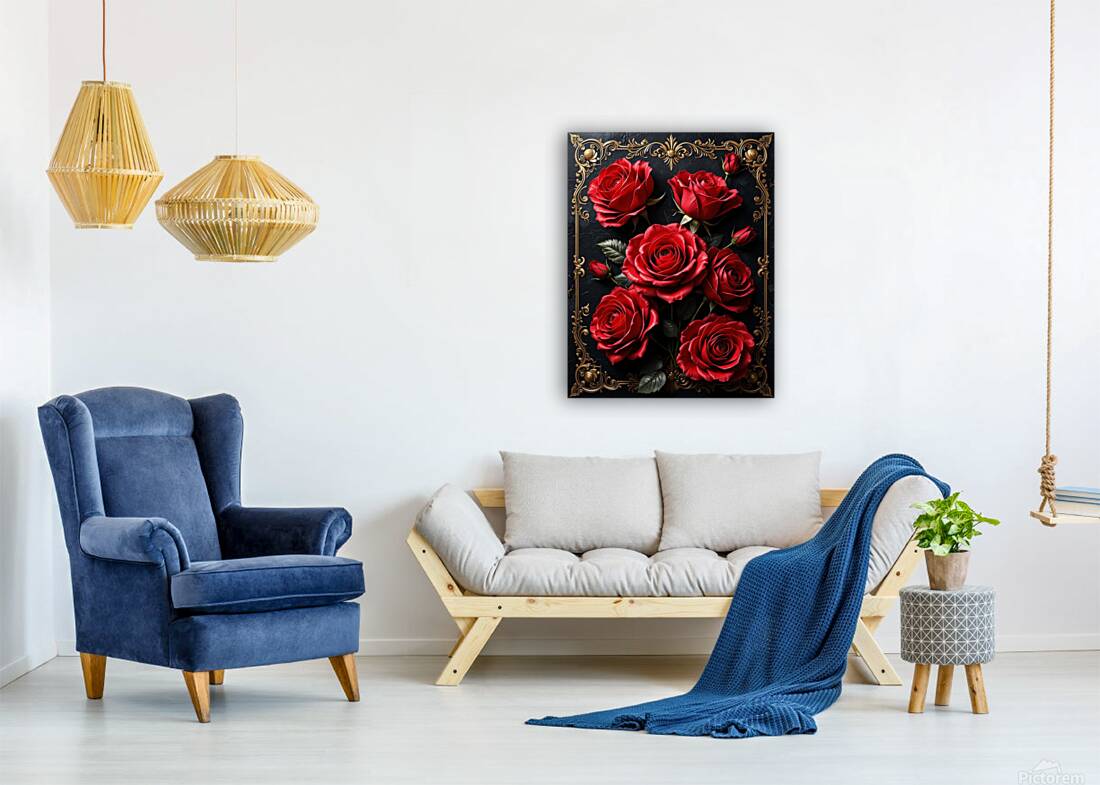red roses Reproduction