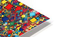 shapes pattern HD Metal print