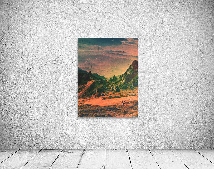 Psychedelic Planet california clouds color Wall Preview