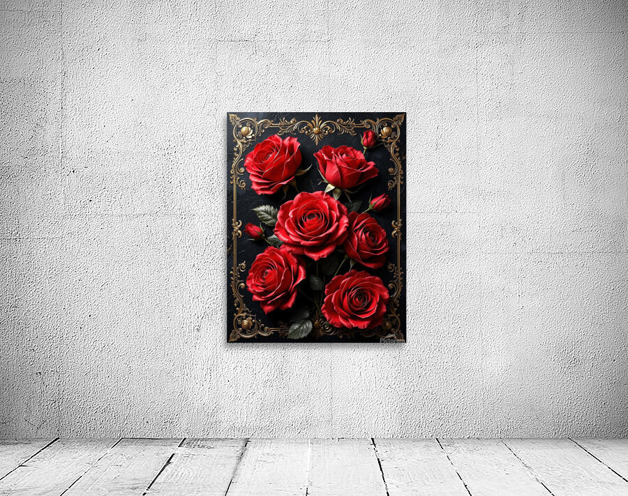 red roses Wall Preview