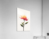 Floral Art Work Acrylic Print