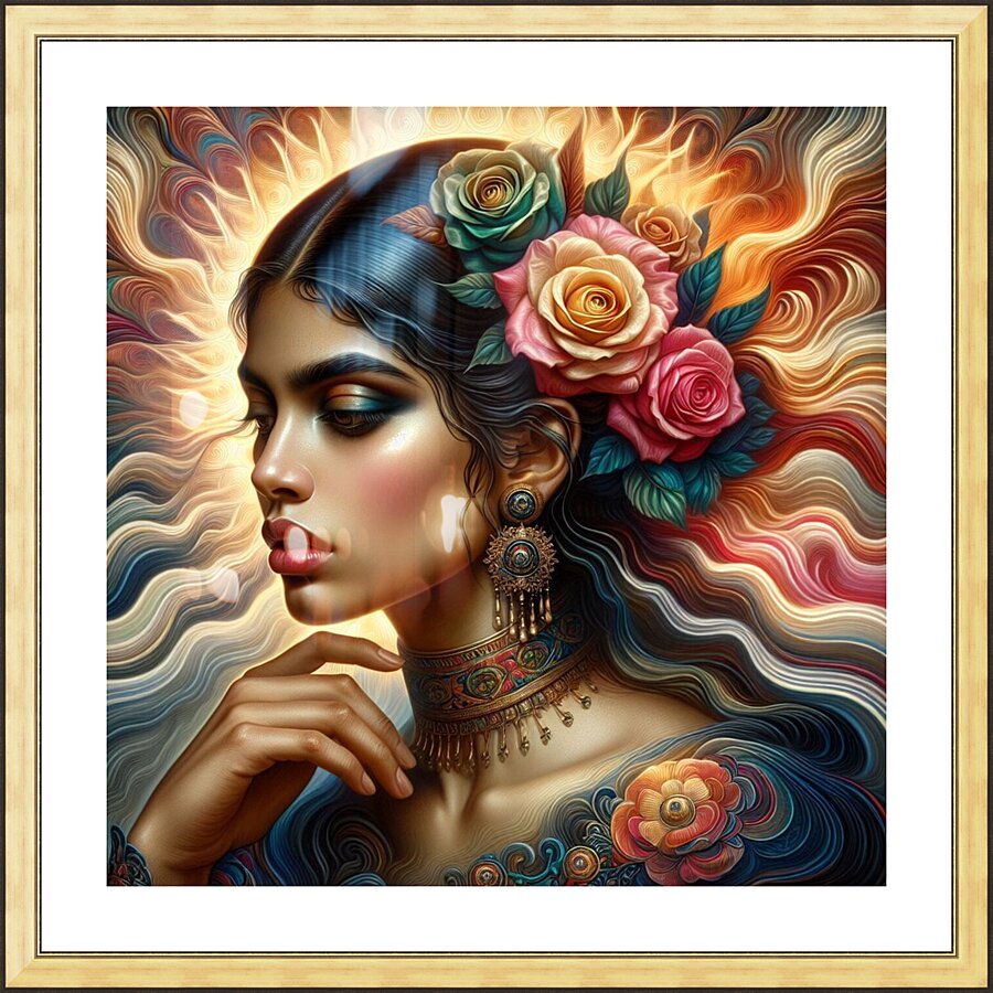 Diana Picture Frame print