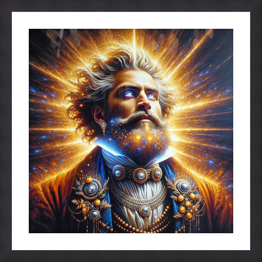 Jacoby Light Picture Frame print