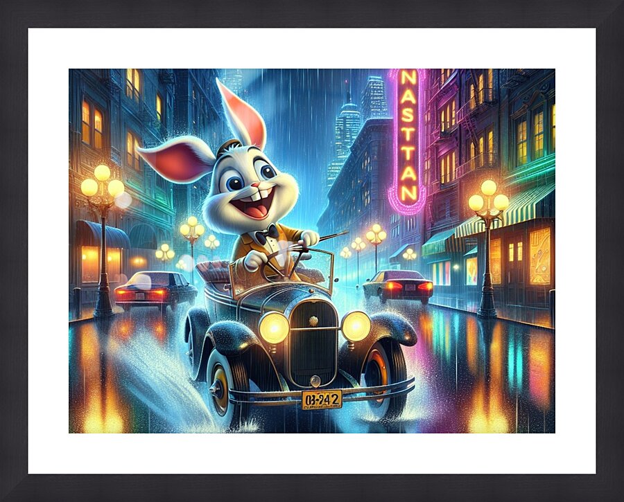 *Silly Rabbit* Picture Frame print