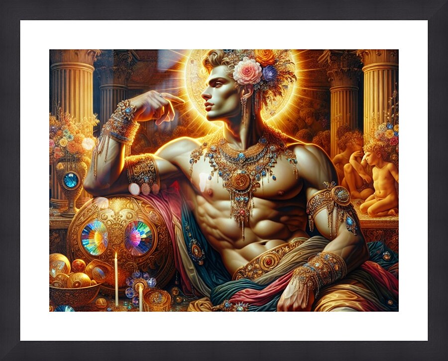 *Luxurious Wealth* Picture Frame print