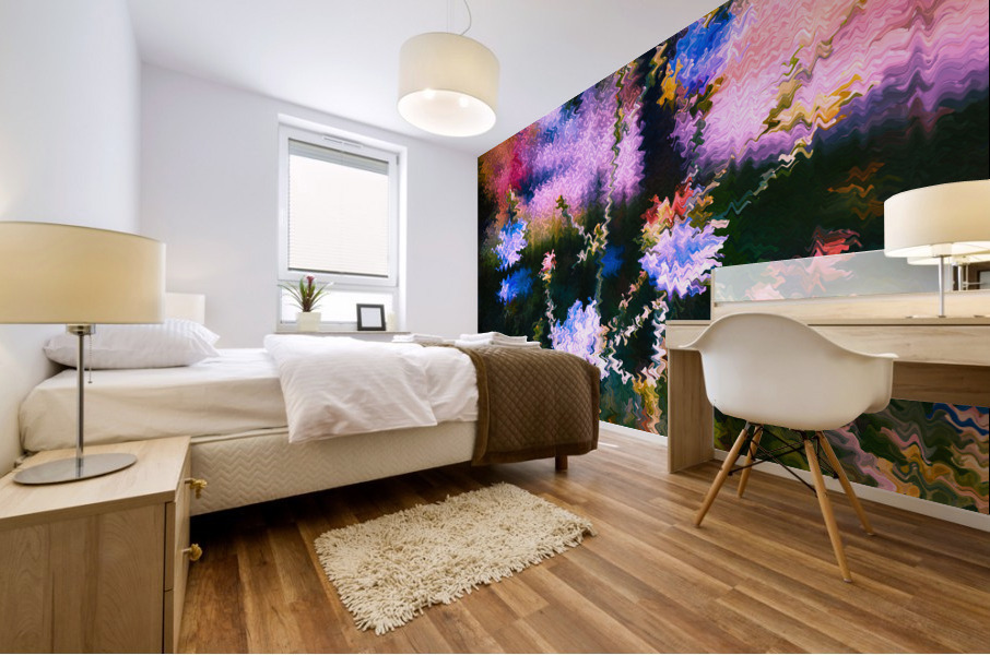 Wild Flowers Mural print
