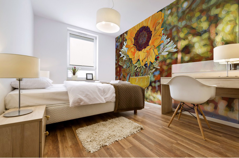 Summer Sunflower  Mural print