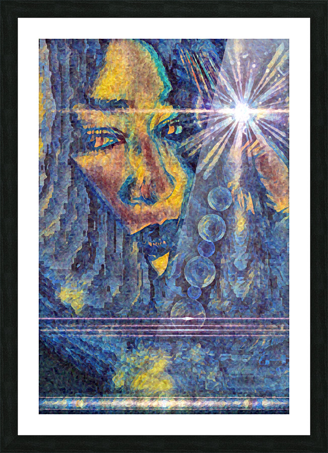 Grounded Goddess Picture Frame print