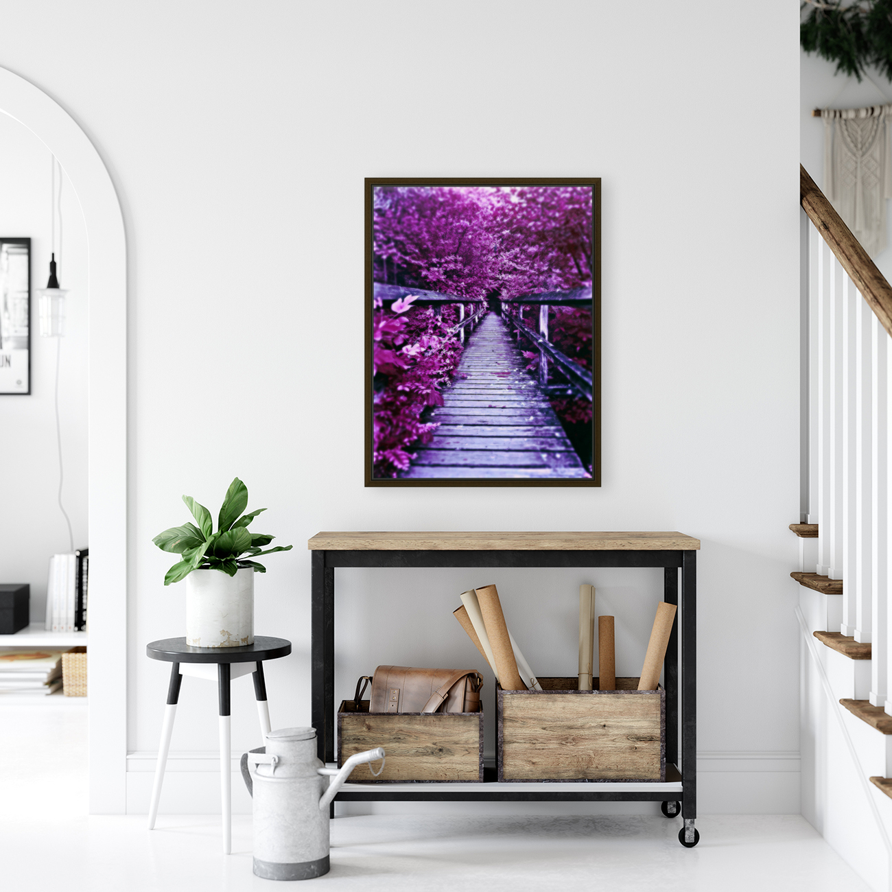 Lavender Bridge Reproduction
