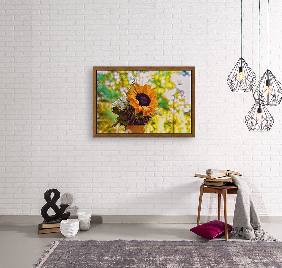  Sunflower in summer  Reproduction