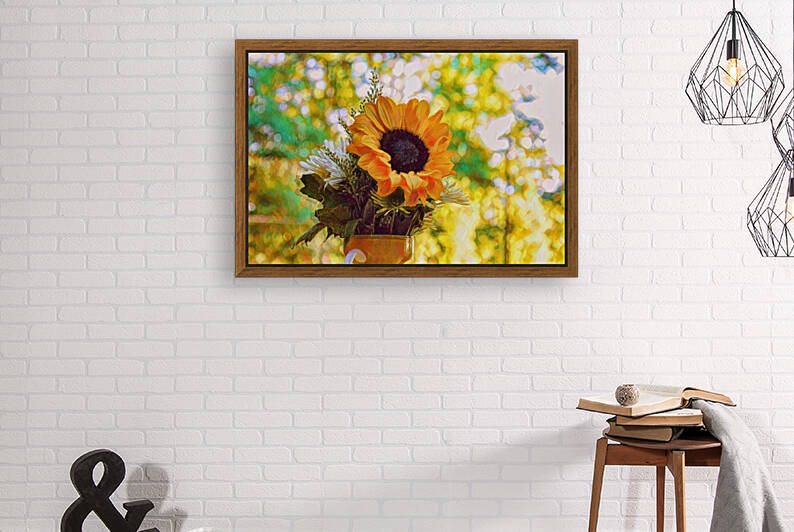  Sunflower in summer  Reproduction