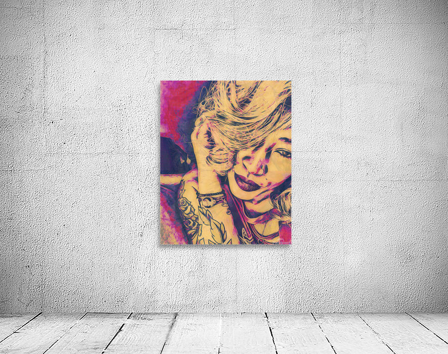 Pink Bubblegum  Wall Preview