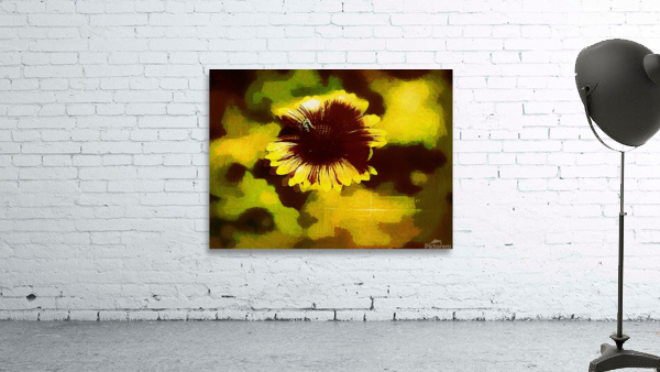 Yellow Flower Wall Preview