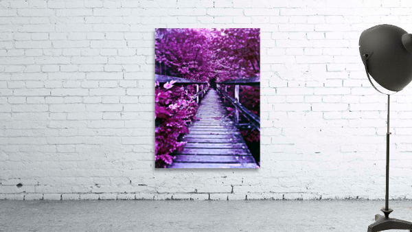 Lavender Bridge Wall Preview