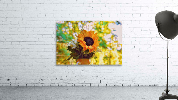  Sunflower in summer  Wall Preview